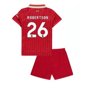 Liverpool Andrew Robertson #26 Hjemme skjorte til barn 2024-25 Kortermet (+ korte bukser)